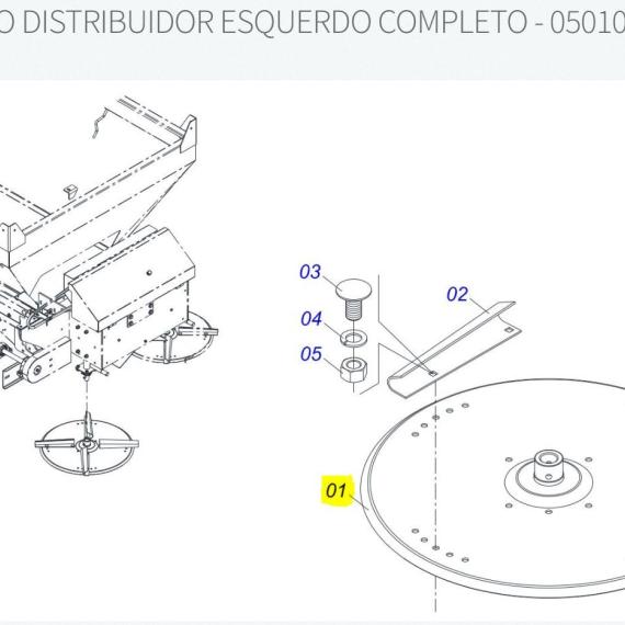 Foto do produto 920 - DISCO DIREITO E ESQUERDO TATU - Ref.: 0511063411 - LJ Peças