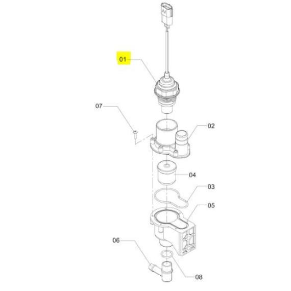Foto do produto 923 - SENSOR DO SEGMENTO JACTO - Ref.: 750364 - LJ Peças