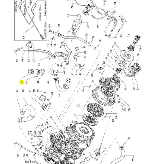 Foto do produto 914 - BASE FLEXÍVEL COM FLANGE - Ref.: 1175592 - LJ Peças