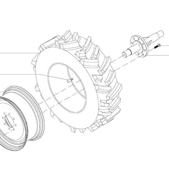 Foto do produto 1033 - RODA AGRICOLA PRECISA - Ref.: 9603052 - LJ Peças