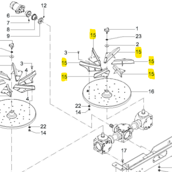 Foto do produto 1246 - PALHETA DIREITA - Ref.: 1310633 - LJ Peças