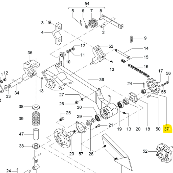 Foto do produto 1258 - PORCA CASTELO MB24 - Ref.: 7012548 - LJ Peças