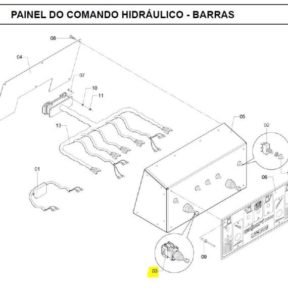 Foto do produto 1095 - MANIPULADOR JACTO 2 POSIÇÕES - Ref.: 320549 - LJ Peças