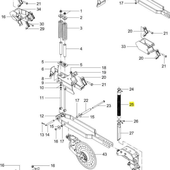 Foto do produto 1104 - MANGOTE DE BORRACHA - Ref.: 3740250 - LJ Peças