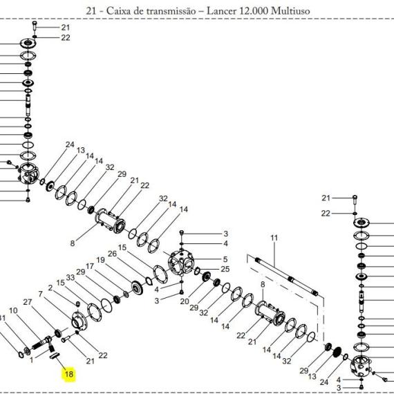 Foto do produto 999 - CHAVETA ESPECIAL JAN - Ref.: 24402317 - LJ Peças