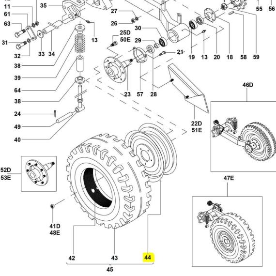 Foto do produto 1275 - ARO AGRICOLA - Ref.: 9603035 - LJ Peças