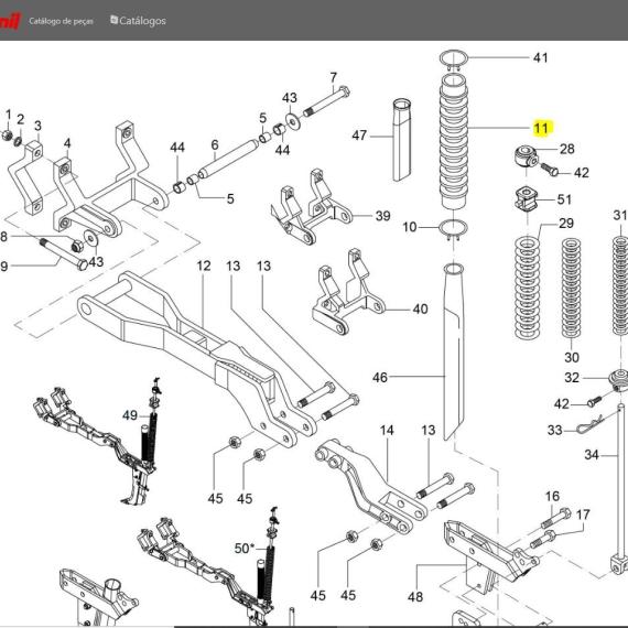 Foto do produto 976 - MANGOTE DE BORRACHA - Ref.: 2801433 - LJ Peças