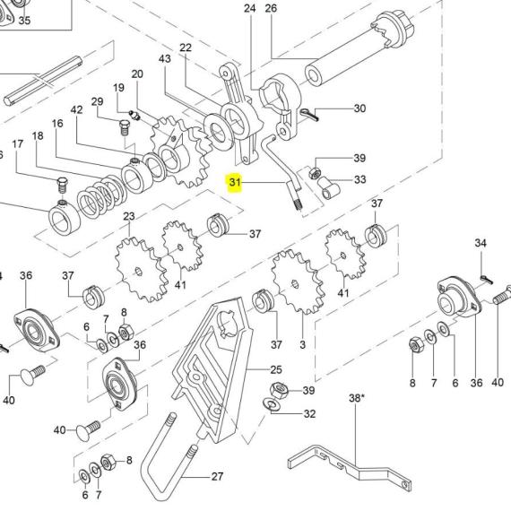 Foto do produto 1280 - BRAÇO DIREITO - Ref.: 2730089 - LJ Peças