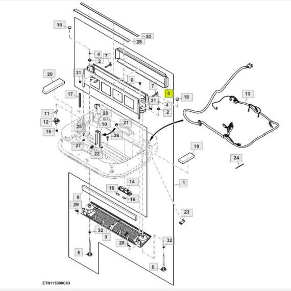 Foto do produto 1466 - FILTRO DE AR - Ref.: AL177184 - LJ Peças
