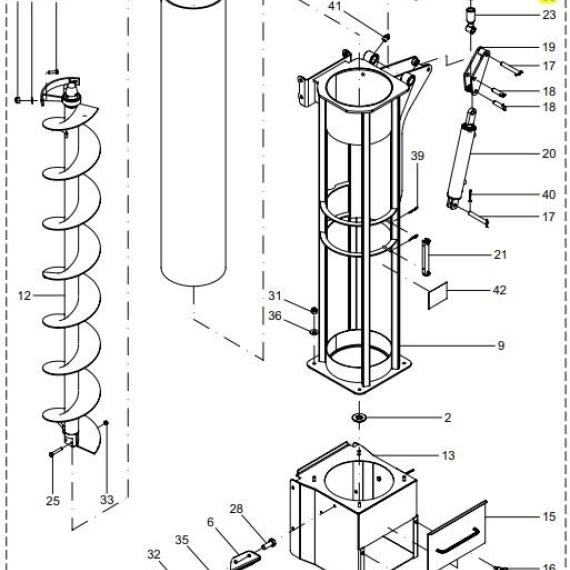 Foto do produto 1500 - PORCA SEXT. M30 - Ref.: 61112610 - LJ Peças