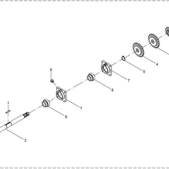Foto do produto 1408 - ENGRENAGEM TRANSMISSÃO CENTRAL - Ref.: 24203302 - LJ Peças