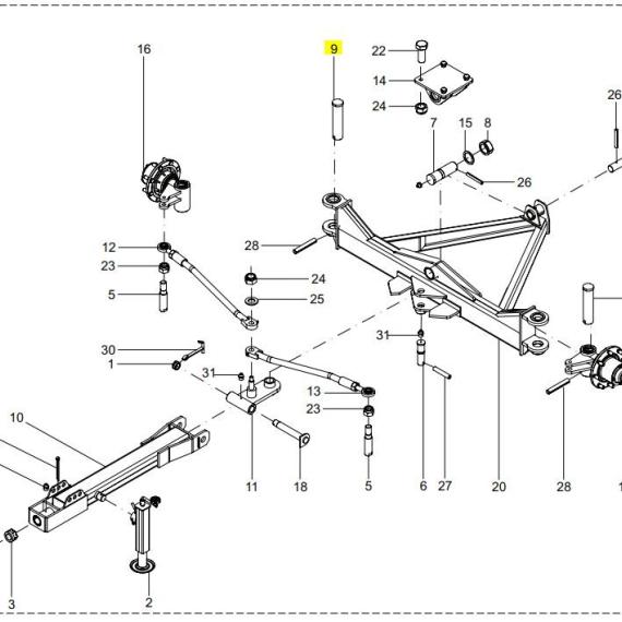 Foto do produto 1661 - PINO JAN - Ref.: 23700008 - LJ Peças