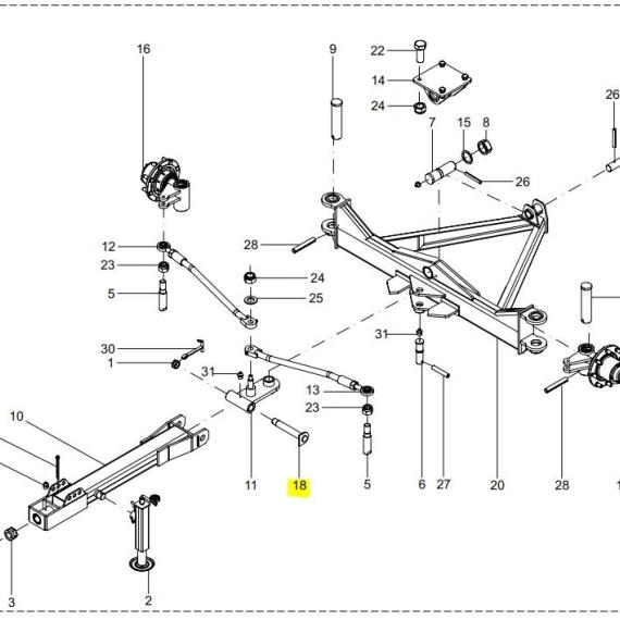 Foto do produto 1665 - SUPORTE JAN - Ref.: 23700800 - LJ Peças