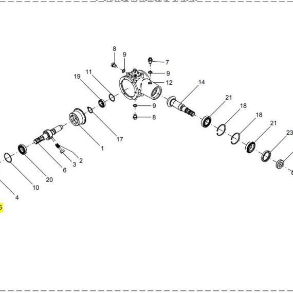 Foto do produto 1812 - TAMPA CAIXA DE TRANSMISSÃO - Ref.: 02007502 - LJ Peças