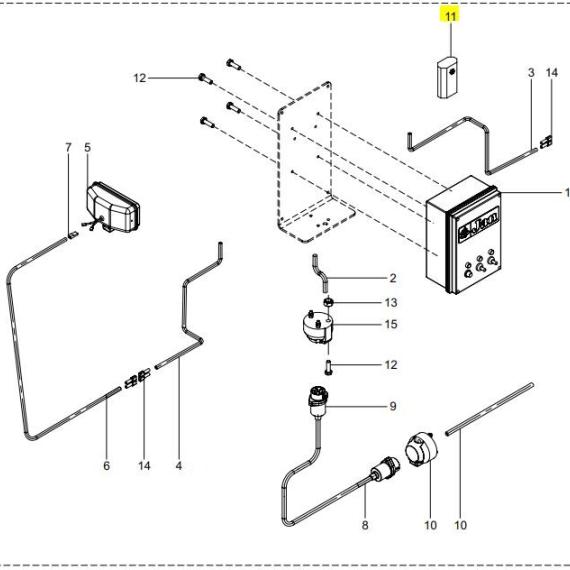 Foto do produto 1828 - CONTROLE REMOTO - Ref.: 26222600 - LJ Peças