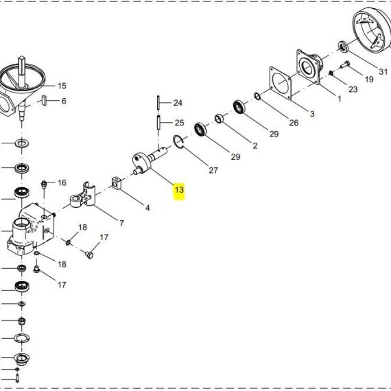 Foto do produto 1857 - VIRABREQUIM - Ref.: 04200217 - LJ Peças
