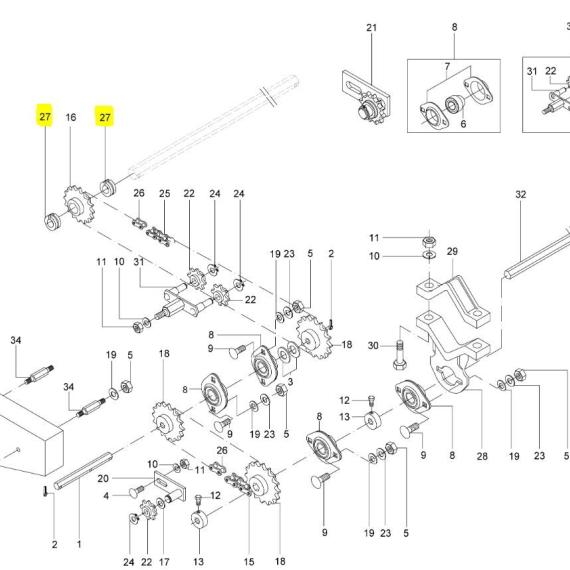 Foto do produto 1988 - TRAVA ELASTICA JM - Ref.: 2730332 - LJ Peças