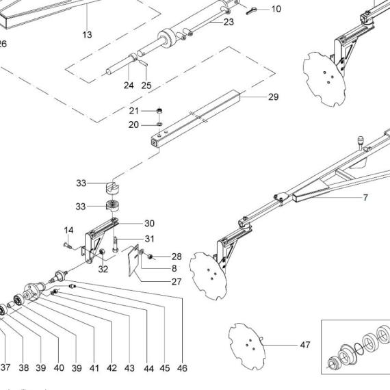 Foto do produto 2006 - KIT REPARO CILINDRO 2″ - Ref.: 3719466/2761383. - LJ Peças