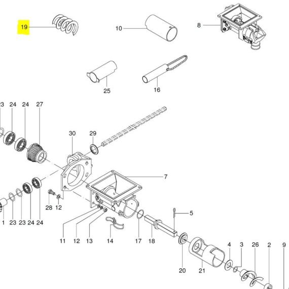 Foto do produto 2010 - ROSCA SEM-FIM S 1E - Ref.: 2733308 - LJ Peças