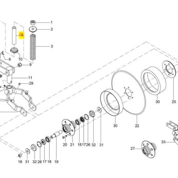 Foto do produto 2027 - TUBO LIMITADOR JM - Ref.: 2718273 - LJ Peças