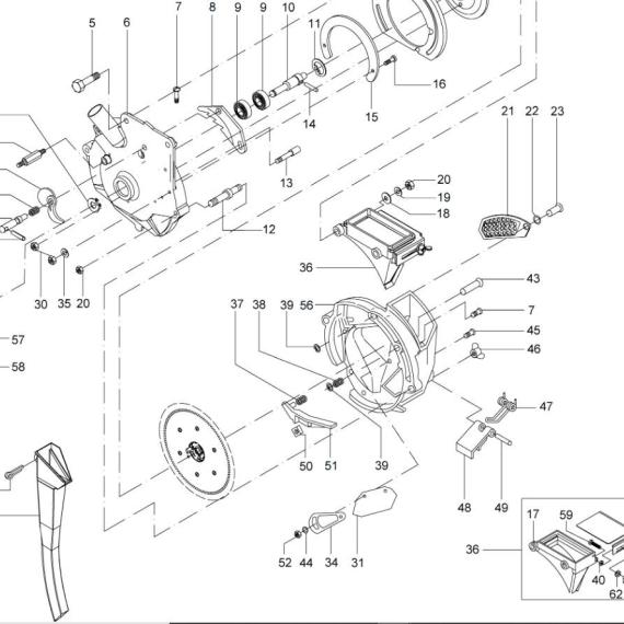 Foto do produto 2030 - CONDUTOR DE SEMENTE JM - Ref.: 2729143 - LJ Peças
