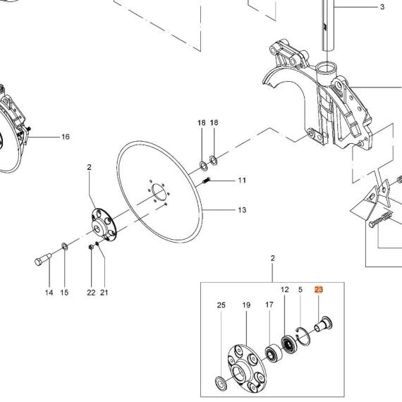 Foto do produto 1963 - BUCHA INTERNA - Ref.: 2759321 - LJ Peças