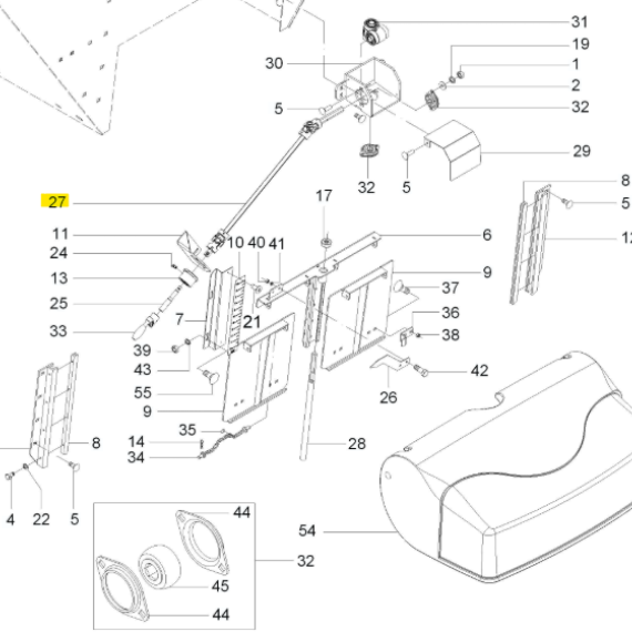 Foto do produto 2240 - CARDAN COMPORTA - Ref.: 1312079 - LJ Peças