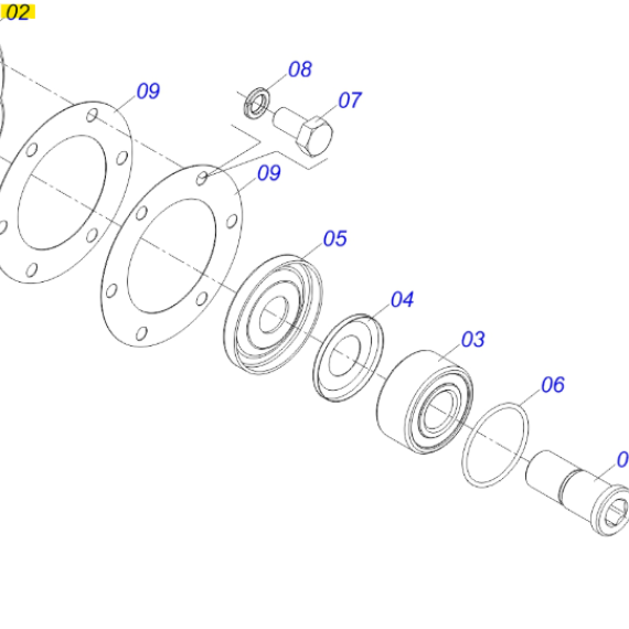 Foto do produto 2296 - CUBO DISCO DO ADUBO - Ref.: 0502012896 - LJ Peças