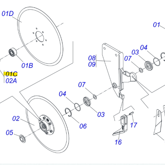 Foto do produto 2302 - EIXO ESQUERDO DO CUBO - Ref.: 0571011151 - LJ Peças