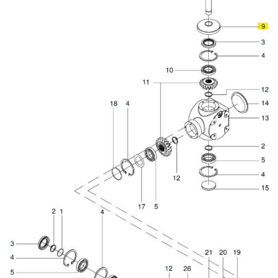 Foto do produto 2324 - DEFLETOR DE POEIRA - Ref.: 1311341 - LJ Peças