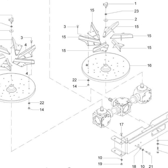 Foto do produto 2107 - DISCO PO ESQUERDO - Ref.: 1310505/1311722 - LJ Peças