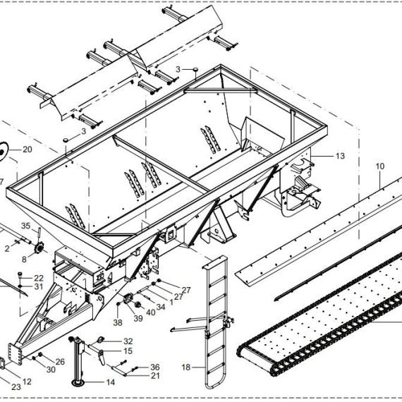 Foto do produto 2114 - ESTEIRA JAN EMBORRACHADA - Ref.: 22415000 - LJ Peças
