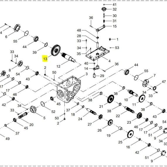 Foto do produto 2175 - ENGRENAGEM Z50 - Ref.: 22443011 - LJ Peças
