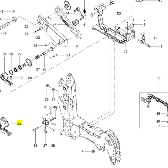 Foto do produto 2055 - CONJUNTO CUBO ACOPLADOR - Ref.: 2768770 - LJ Peças