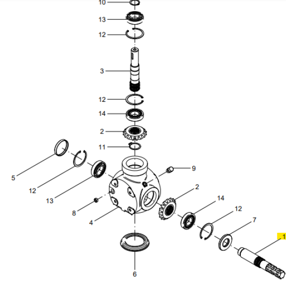 Foto do produto 2491 - EIXO DA CAIXA JAN - Ref.: 21211201 - LJ Peças