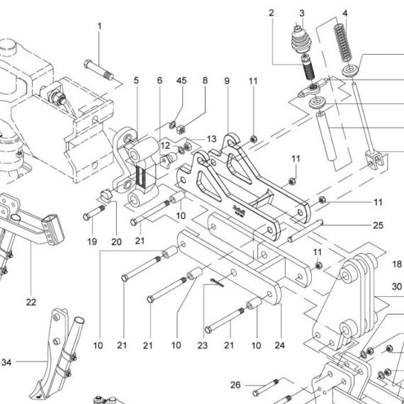 Foto do produto 2535 - MUNHÃO DE REGULAGEM - Ref.: 2738504 - LJ Peças