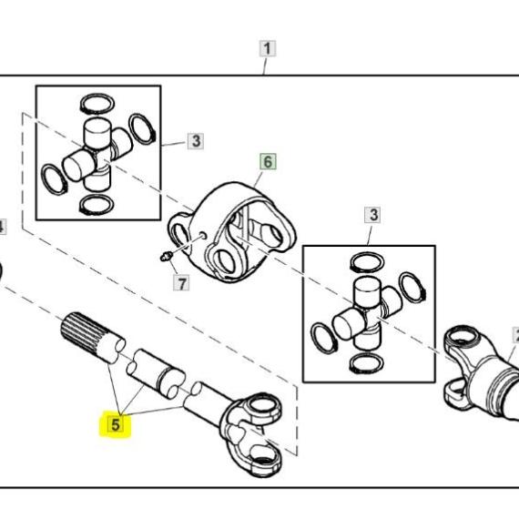 Foto do produto 2625 - GARFO DA TRAÇÃO - Ref.: AL177213 - LJ Peças
