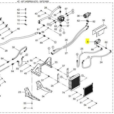 Foto do produto MOTOR HIDRAULICO - Ref.: 22505700 - LJ Peças