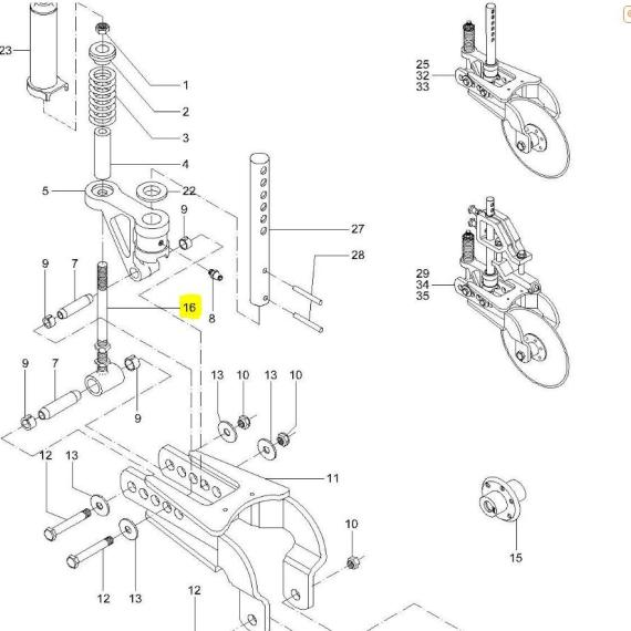 Foto do produto 3123 - HASTE REGULAGEM JM - Ref.: 2738917 - LJ Peças