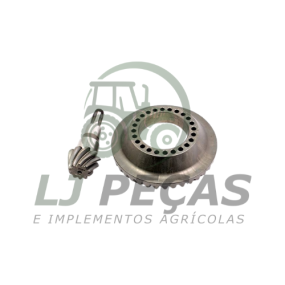 Foto do produto 3196 - PINHÃO E COROA DA TRAÇÃO 40X10Z - Ref.: 196410 | 260760 | 260750. - LJ Peças