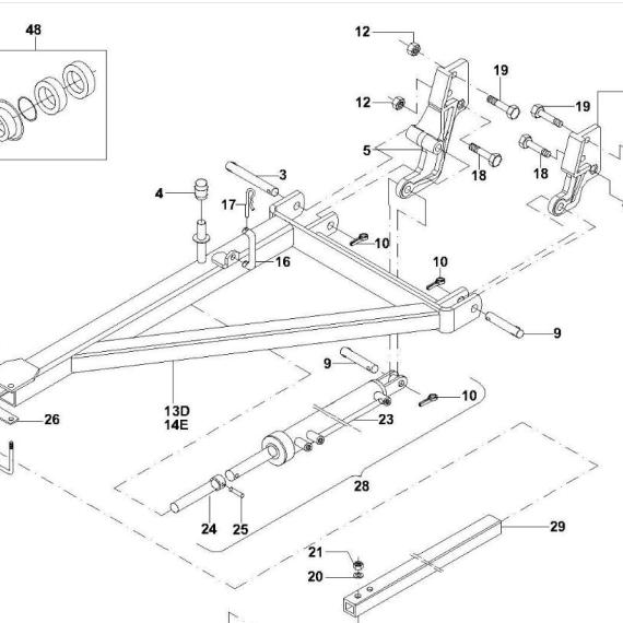 Foto do produto 3087 - SUPORTE MENOR MARCADOR - Ref.: 0427445 - LJ Peças