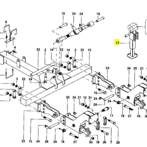 Foto do produto 3093 - LEVANTE MECANICO - Ref.: 2739105 - LJ Peças