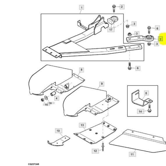 Foto do produto 3325 - ROTULA DO ESTABILIZADOR - Ref.: AH210858. - LJ Peças