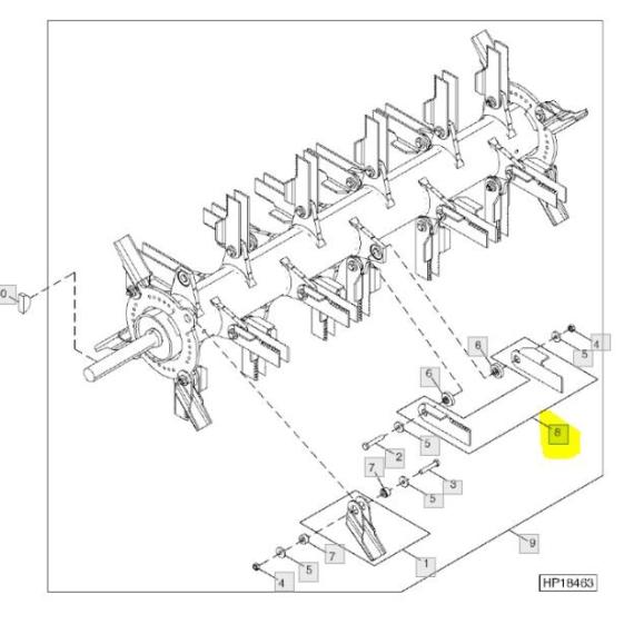 Foto do produto 3329 - JG FACA CURVA - Ref.: Ah225937. - LJ Peças