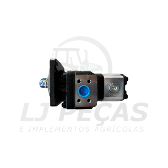 Foto do produto 3456 - BOMBA HIDRÁULICA DUPLA ANTI HORARIO - Ref.: 129311 | 1195666. - LJ Peças