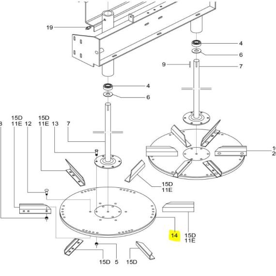 Foto do produto 3361 - DISCO LIDER - Ref.: 4301277 - LJ Peças
