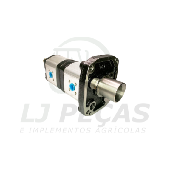 Foto do produto 3547 - BOMBA DUPLA 13 DENTES HIDRÁULICA. - Ref.: 9038102756 / 81131100 / 9510080756 / 80206610. - LJ Peças